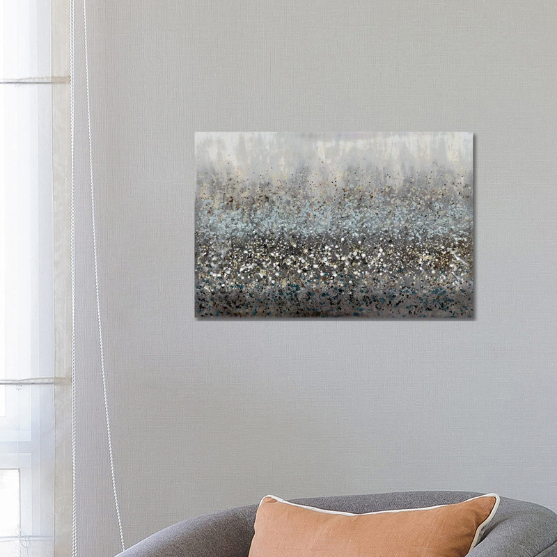 Drip Field I by Doris Charest - Painting on Canvas, 45.72cm H x 66.04cm W x 3.81cm D, Wrapped Canvas