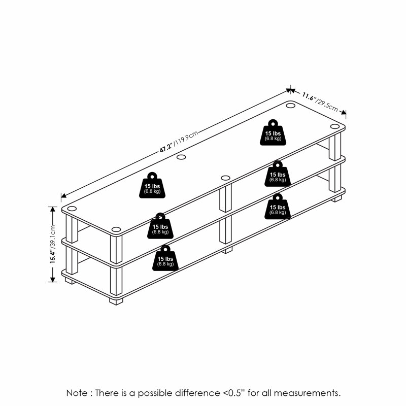Support à chaussures - 18 paires, Espresso / Noir
