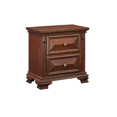Torino 28" 2 Drawers Nightstand
