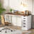 47 inches Vanity Desk with 5 Drawers-1587726856