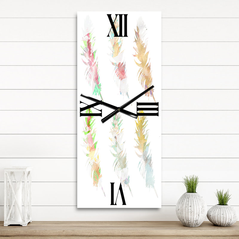 Horloge murale bohémienne et éclectique, Grand