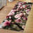 Soft Pile Printed Area Rug in Elegant Floral Design for an Exquisite Touch of Sophistication in Any Living Room or Bedroom-1511236218