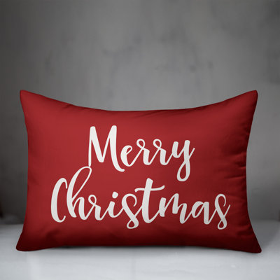  Merry Christmas Pillow Cover & Insert