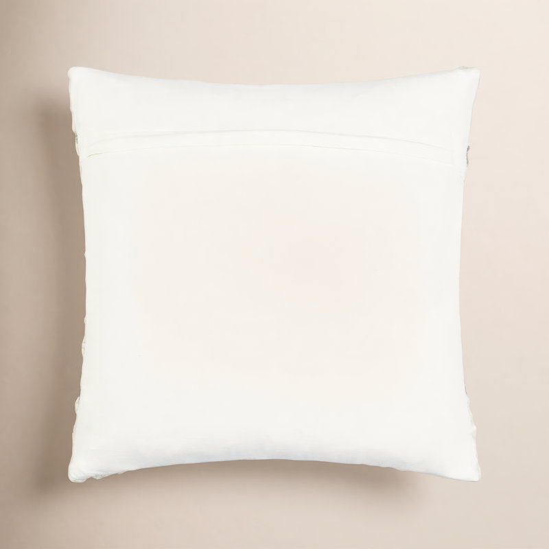 Berneau Throw Pillow, 18" x 18", Polyester/Polyfill