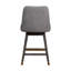 Chaise de bar pivotante en bois massif avec repose-pieds-805892508-805892510
