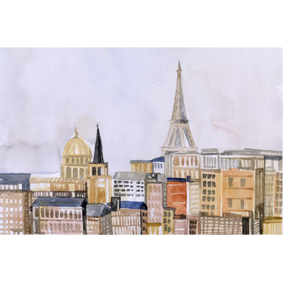 Colourful Paris - Painting Print