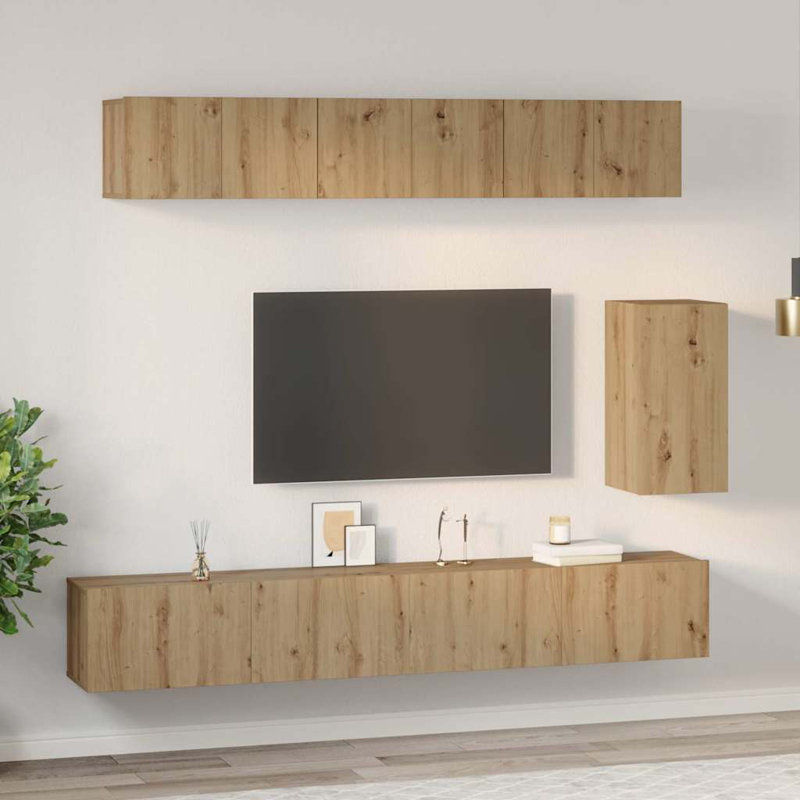  TV Cabinet, Artisan Oak