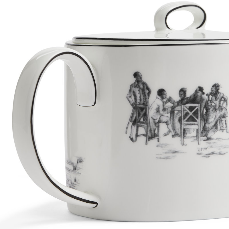 Sheila Bridges X Wedgwood China Teapot