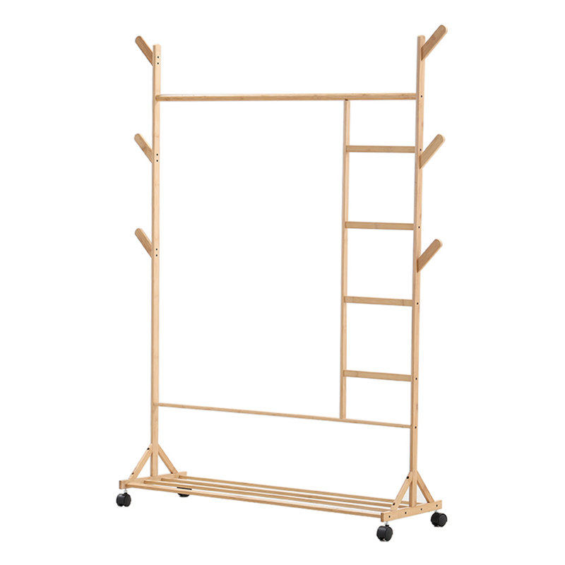 Anwar 100cm Rolling Clothing Rack