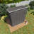 5X3 FT Metal Outdoor Storage Shed, Tool Shed With Pitched Roof And Lockable Door Compact Metal Tool Shed For Garden, Backyard, Patio, Everyday Sundries And Bike Storage, Gray