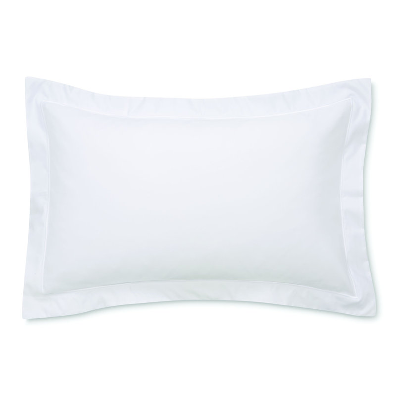 Luxury 800 Thread Count 100% Cotton Oxford Pillowcase, White