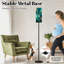 Lampe sur pied en marbre abstrait en acrylique bleu marbré naturel, lampe sur pied à intensité variable avec télécommande, interrupteur au pied, ampoule, abat-jour, grand lampadaire pour salon, chambre, bureau