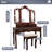 Mandi Vanity with Mirror and Seat