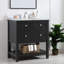 Ensemble de meuble-lavabo simple 30 po Bonsai-1489830447