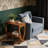 2-Tier Solid Wood End Table, Walnut-604283466