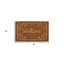 Tapis d'entrée 18 po x 30 po Beige and White