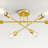 Adjustable 6-Light Modern Sputnik Chandelier for Dining Rooms-631478927