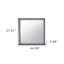 Miroir encadré 37 po