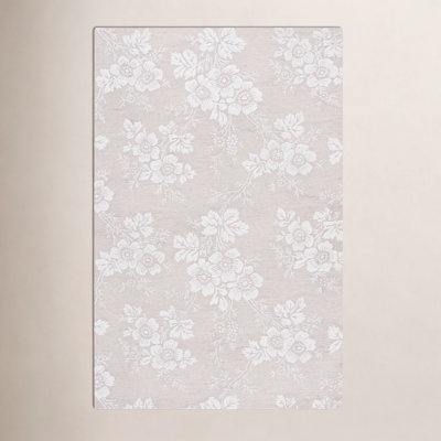 Hand-Tufted Wool Floral Rug
