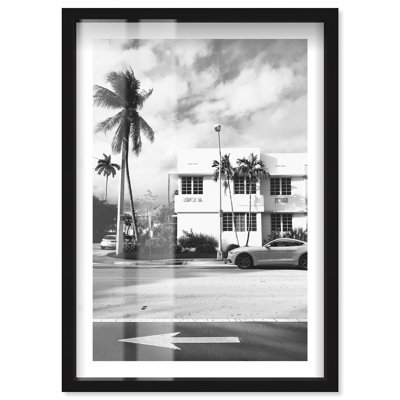«Going Left Shadowbox Print Miami Art Prints» par Notoriart