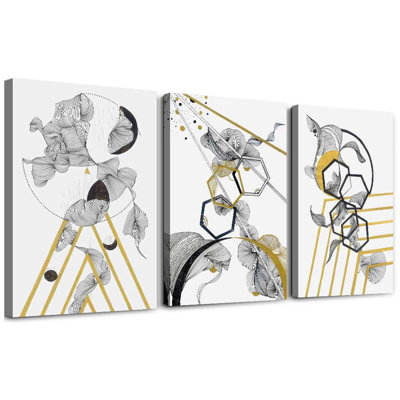 3 Piece Wrapped Canvas Print