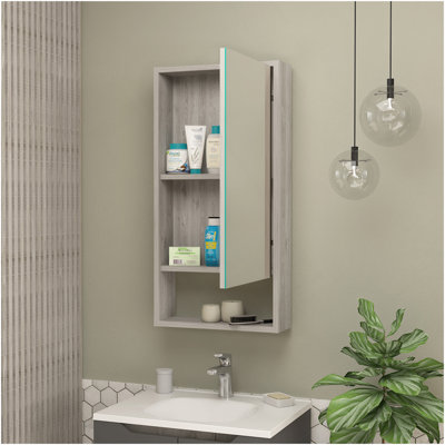 Armoire à pharmacie rectangulaire avec miroir Burlington