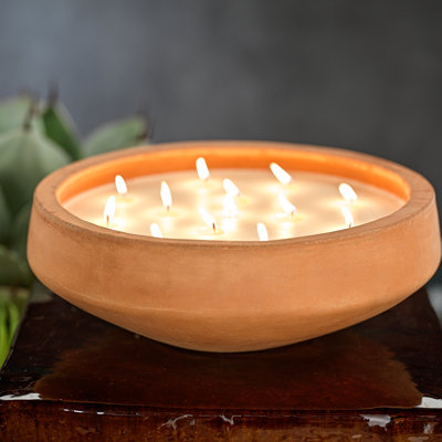 Verona Geranium Leaf & Spice Scented Jar Candle
