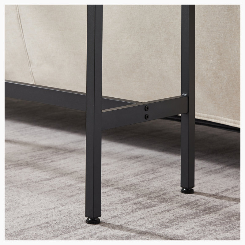Jazire Counter Stool with Metal Frame
