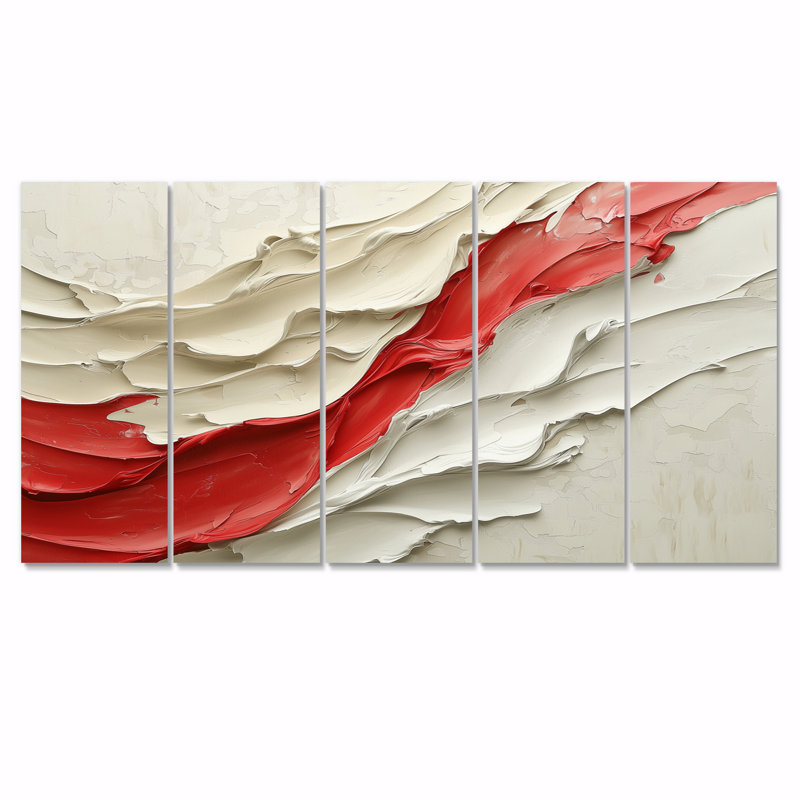 Chaos Harmony Of Drip Ink, peinture I, H 28 po x l 60 po, 5
