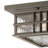 Beacon Square Olde Bronze 2-Light Outdoor Flush Mount Light with Clear Hammered Glass Shade-1851636902