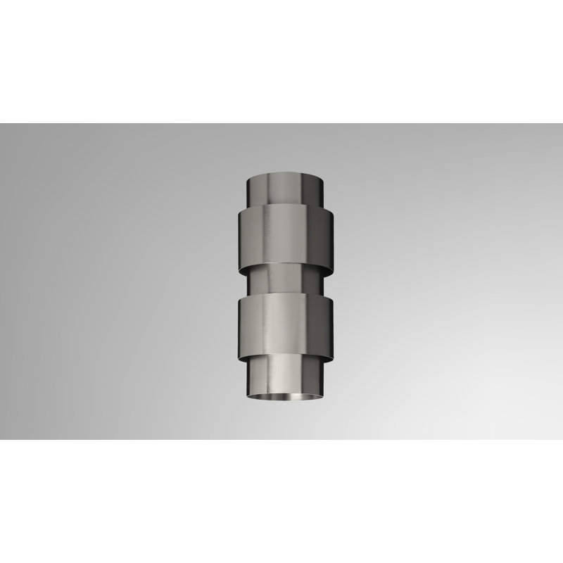 Ring 2 - Light Flush Mounted Sconce, Antique Bronze