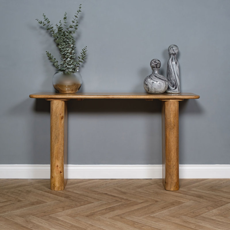 Climenhaga 135cm Solid Wood Console Table