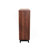 Shoe Cabinet With Shutter Doors, 6-Tier Entryway Shoe Cabinet With Adjustable Shelves, Wooden Modern Rack Organizer For Entryway, Hallway, Closet, Living Room, Walnut