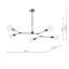 Aristes 5 - Light Satin Black Pendant