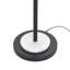 Lampe sur pied Royce - Zammel - abat-jour blanc