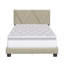 Lit plateforme tapissier Boyd Sleep, tête de lit à hauteur réglable, aucun sommier requis-82004640-82004641