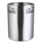 Stainless Steel Round Utensil Crock