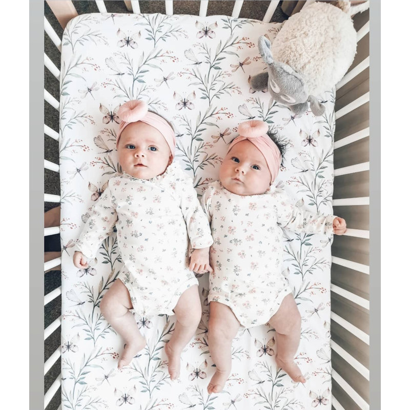 Alice Cotton Blend - Piece Standard Cot Fitted Sheet