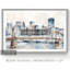 « blue hour ii », impression sur toile-930350495-930350642