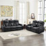 2 Piece Technical Leather Power Reclining Living Room Set With Charging