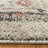 Maia Dov Transitional Oriental Border Floral Ivory Polypropylene Area Rug-98105837