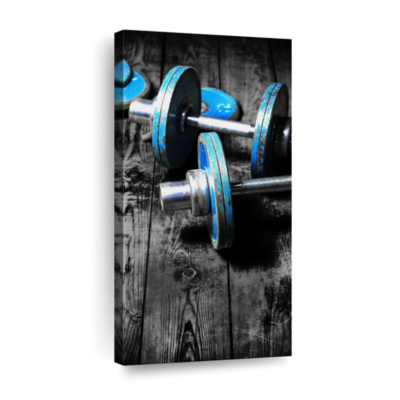 Reproduction d'art sur toile avec poids rétro, H 24 po x l 12 po x P 1,25 po