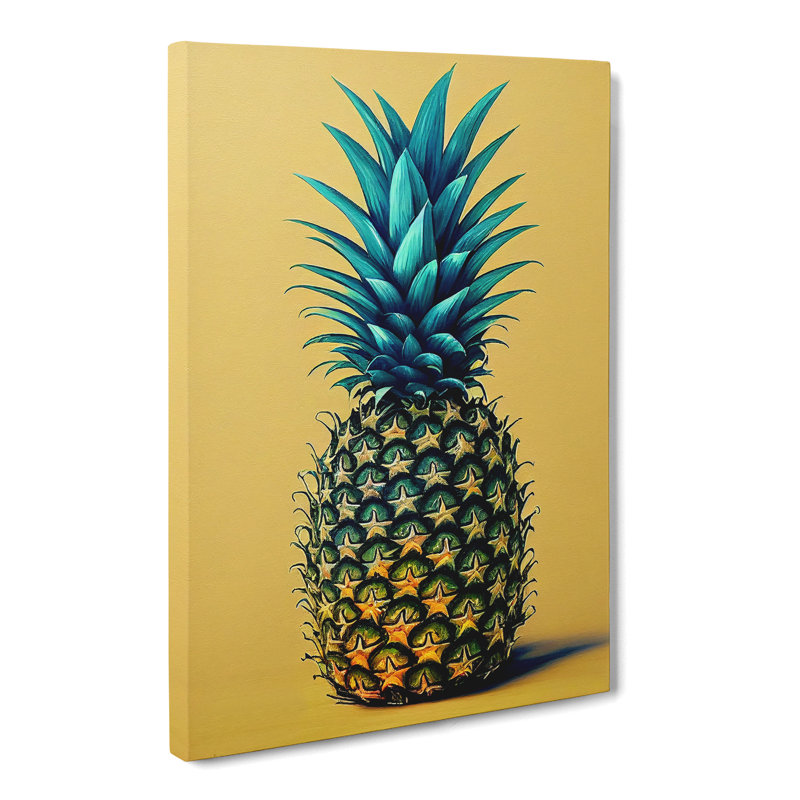 Tengan Pineapple Vol.1 - Wrapped Canvas, 50cm H x 35cm W x 3cm D