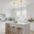 Meya 1 - Light Large Dome Textured Glass Pendant-1352743038