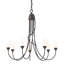 Flora 7 - Light Shaded Classic/Traditional Chandelier-737758566