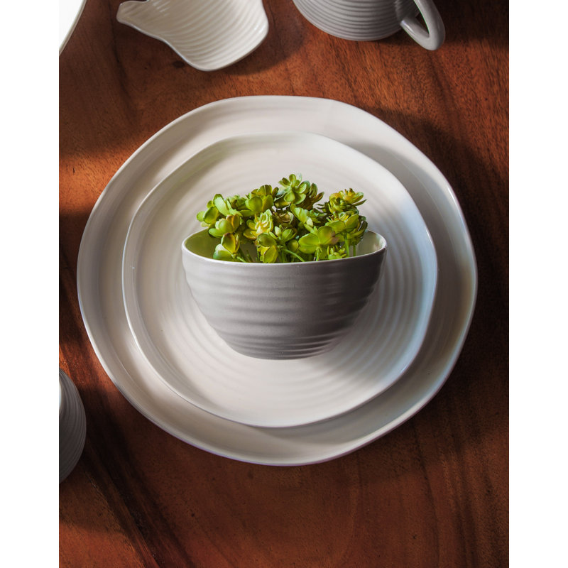 Gracie Oaks Keller Ceramic Serving Bowl