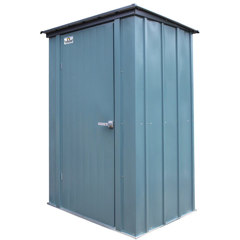 Juniper Berry Green 4' x 3' Steel Outdoor Storage Shed
