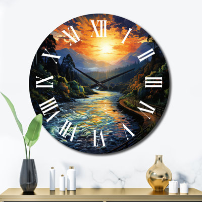 Horloge murale Charlean