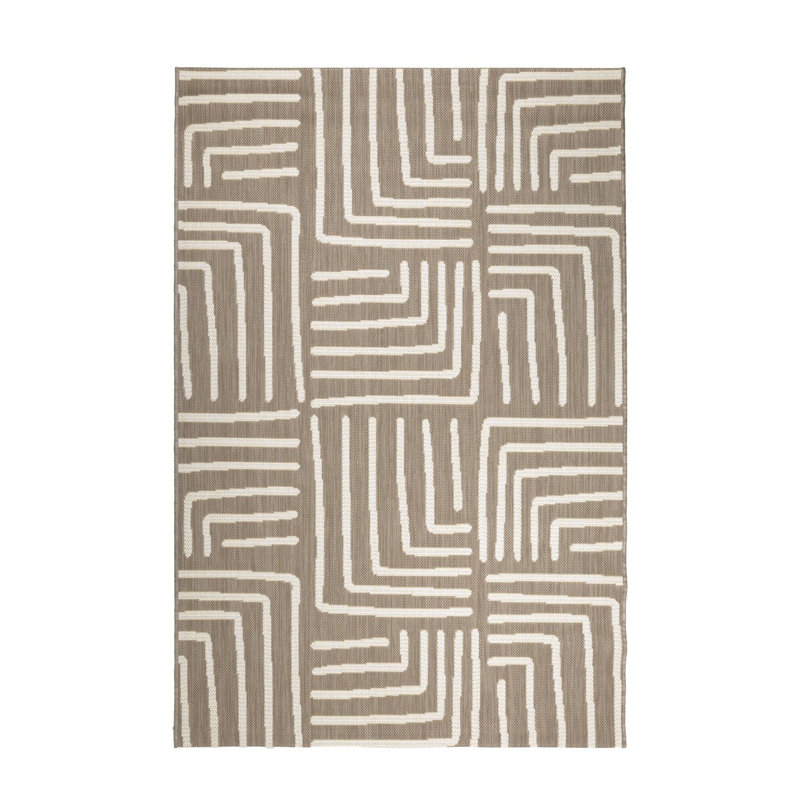 COUNTY PATCHES GREY 120/170cm, Rectangle 160 x 230 cm