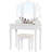 Antimony Vanity with Mirror and Seat-25641726